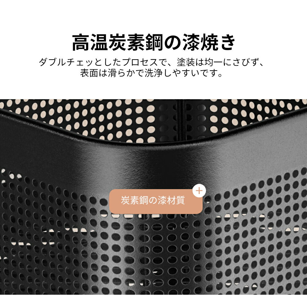 キッチンワゴンキッチンラック収納ラック回転移動式キャスター付き組立不要完成品防錆防水隙間収納台所居間トイレ果物風呂野菜調味料ラック収納おしゃれブラック4段【送料無料】