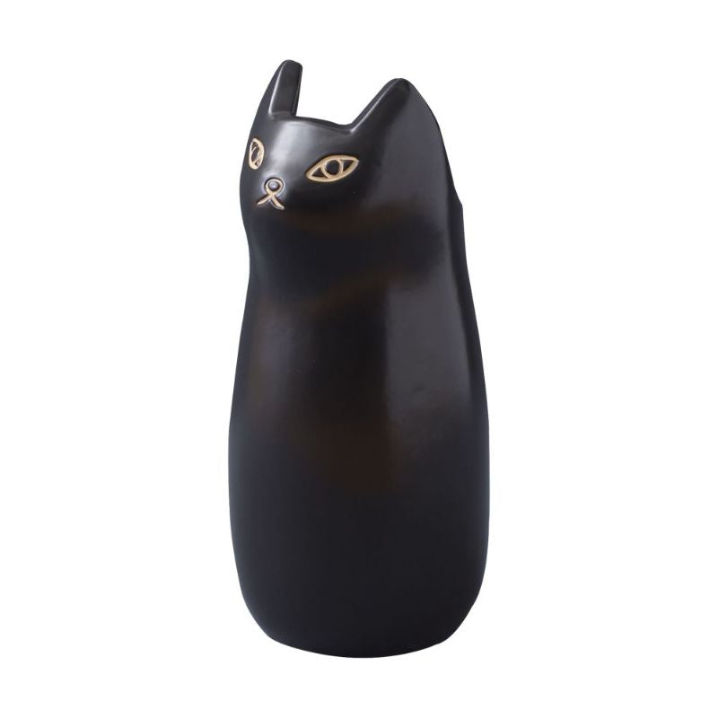 傘立て(猫・キャット) | 東谷 カラー:ブラック / ブラウン / ホワイト | 傘立て 猫 キャット 玄関 インテリア かわいい シンプル おしゃれ 陶器 重厚感 安定感 多機能 デザイン アクセント 品質