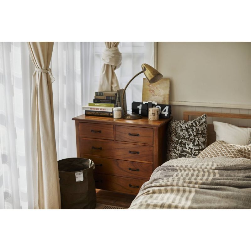 クラフト紙製 バスケット丸型