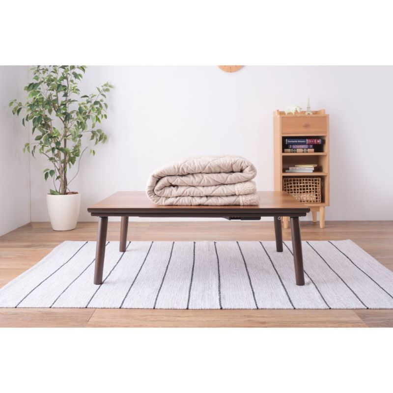 薄掛けこたつ布団 長方形 ツイード柄