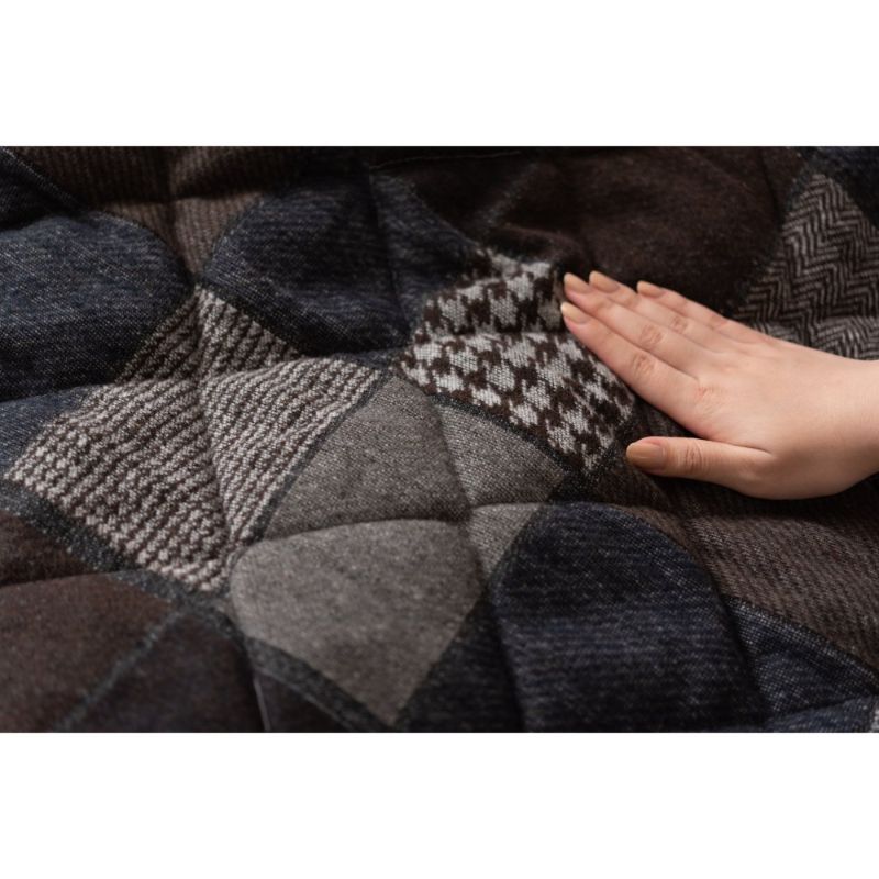 薄掛けこたつ布団 正方形 チェック柄