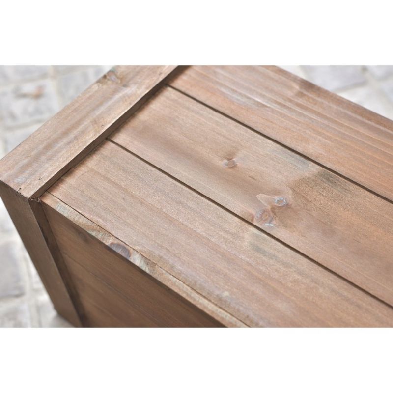 アンティーク調天然木製(杉)傘立て