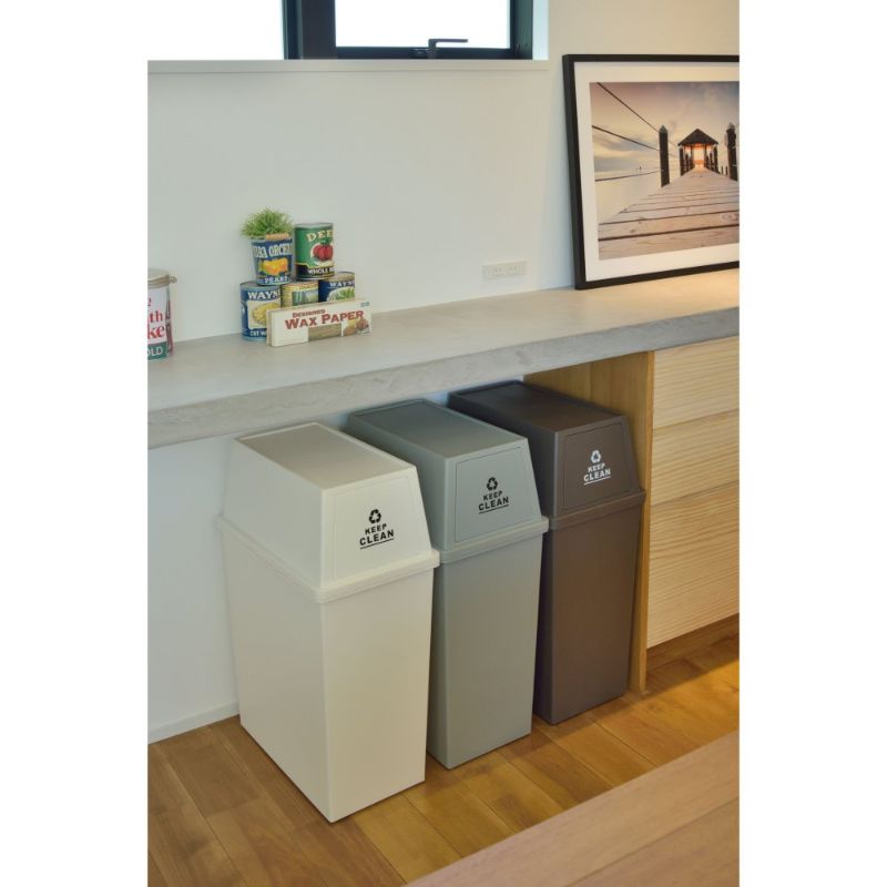 スリムスタッキングペール(ごみ箱) 45L