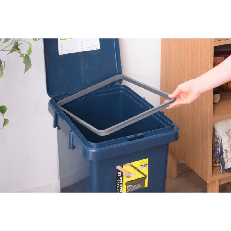 ワンハンドごみ箱 45L