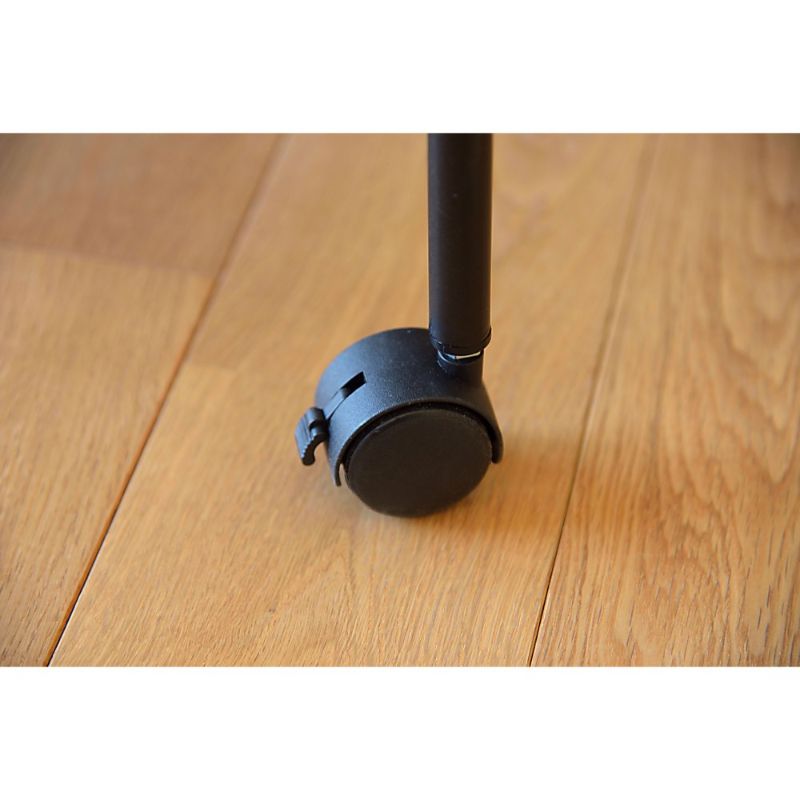 キャスター付きフォールディング バスケットワゴン(折りたたみ式)