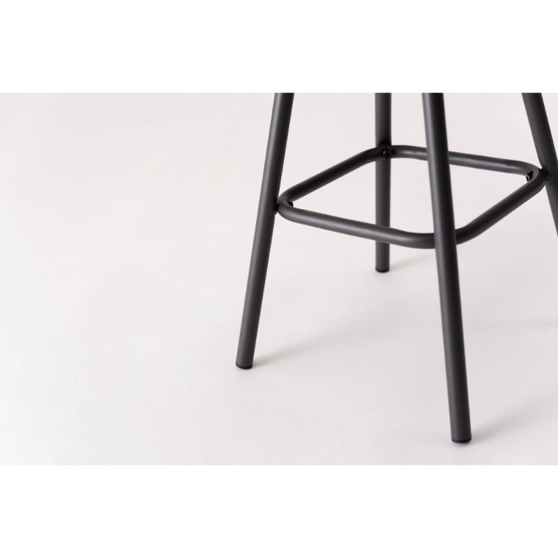 レザースツール(スチール脚)