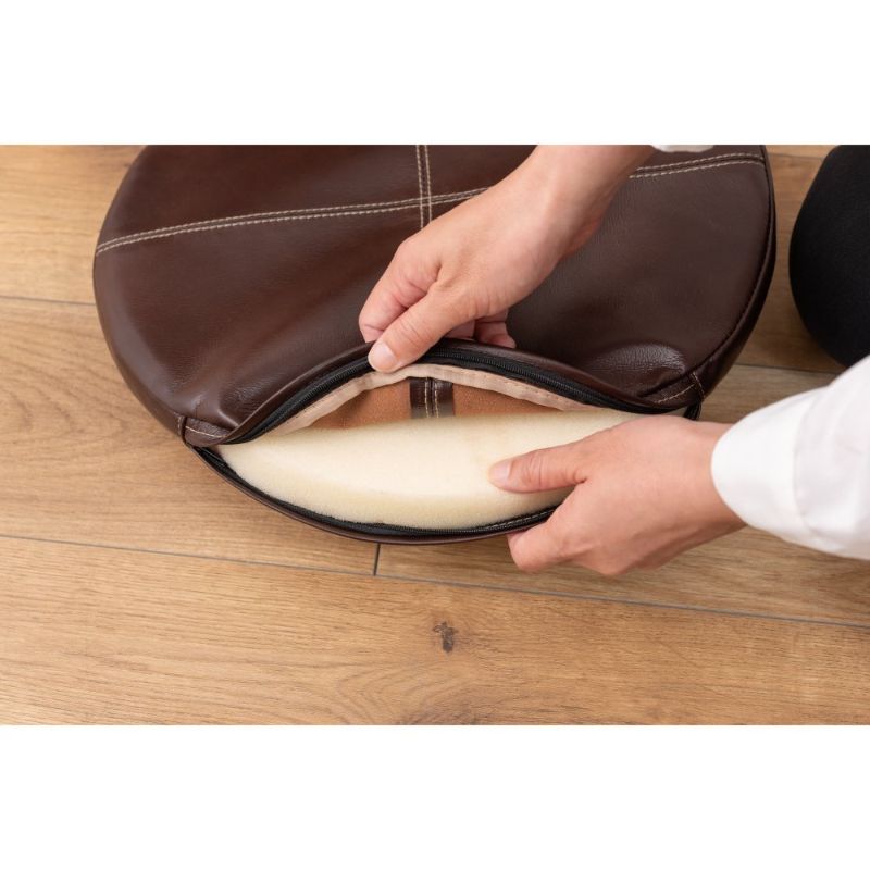 シックデザイン ボンデッドレザーシートクッション