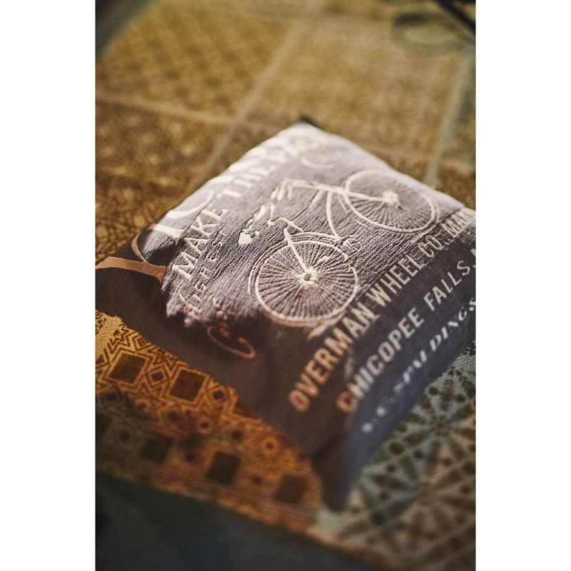 ビンテージ調 バイシクルクッション