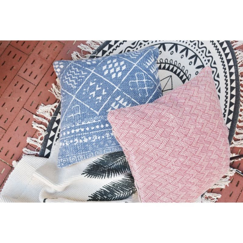 エスニック柄コットンクッション
