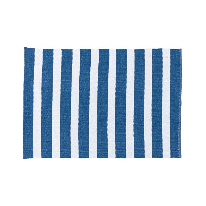 ドットデザイン コットンラグ | 東谷 カラー:ブルー / ネイビー | コットンラグ ドットデザイン おしゃれラグ 洗えるラグ リビングラグ 寝室ラグ インテリアラグ モダンデザイン 北欧風 柔らかいラグ 肌触り良い 清潔ラグ 家族向け シンプルデザイン 多用途ラグ